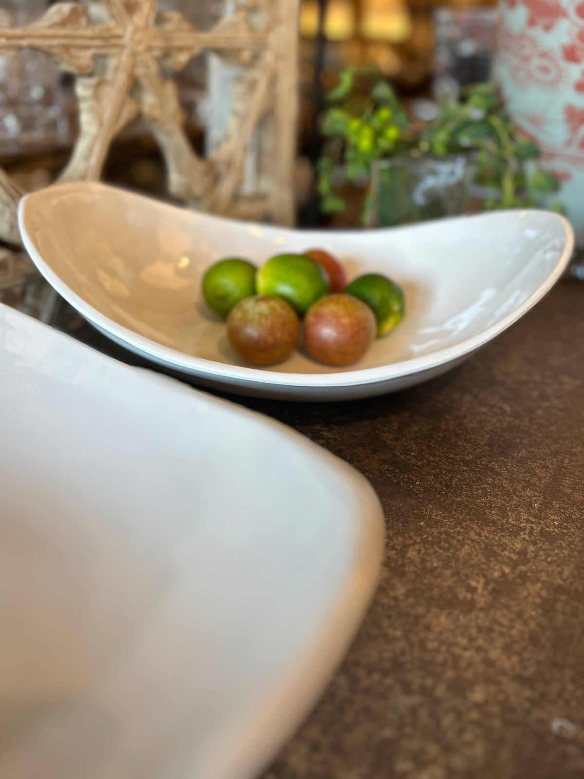 Oblong Crescent Serving Bowl , NEW!