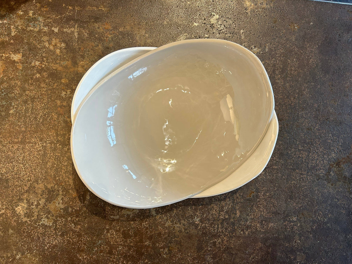 Oblong Crescent Serving Bowl , NEW!