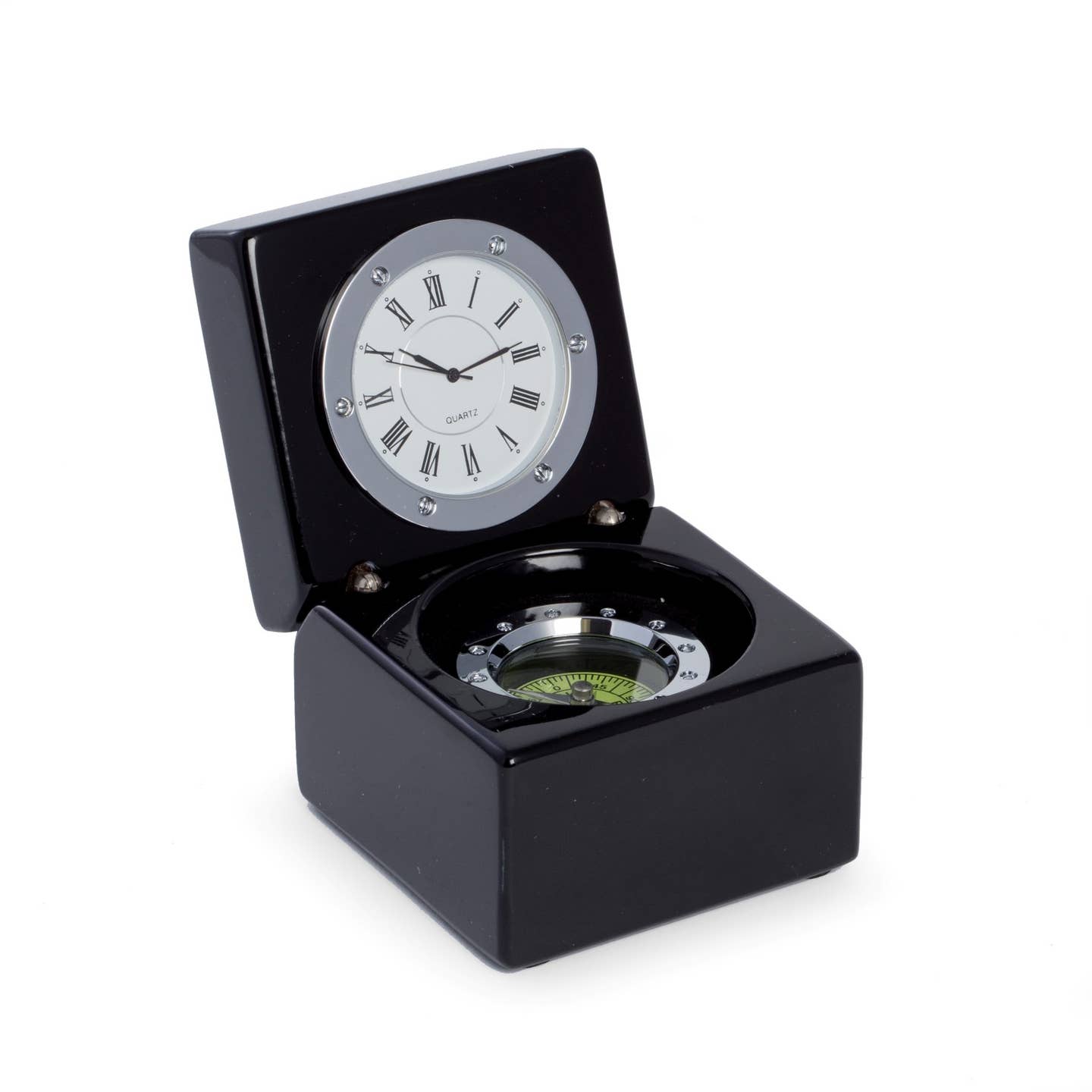 BeyBerk Black Compass and Clock