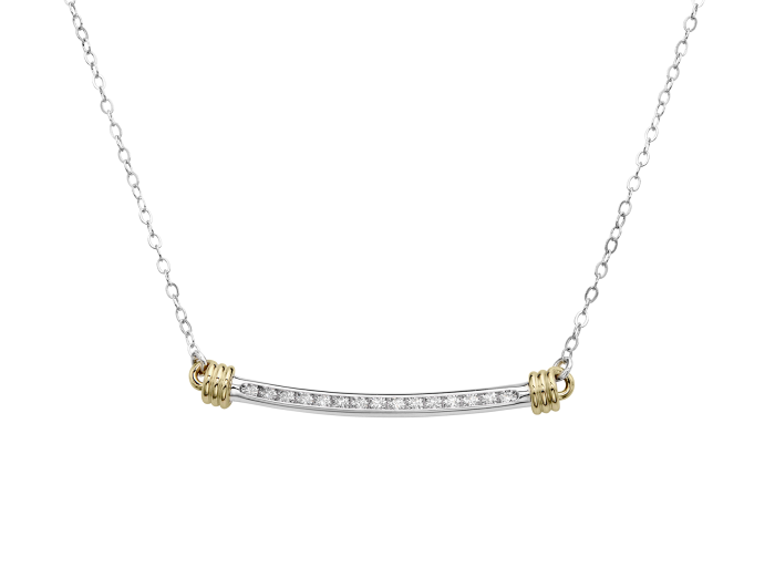 Ed Levin Diamond Signature Necklace
