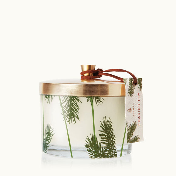 Thymes Frasier Fir Aromatic Candle Pine Needle 3-wick