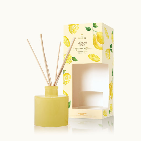 Thymes Lemon Leaf Reed Diffuser Petite