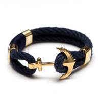 Allison Cole Waverly Anchor Navy/Navy/Gold Bracelet