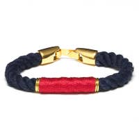 Allison Cole Beacon Navy/red/gold Bracelet