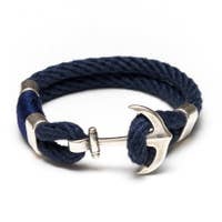 Allison Cole Waverly Navy/Navy/silver Bracelet