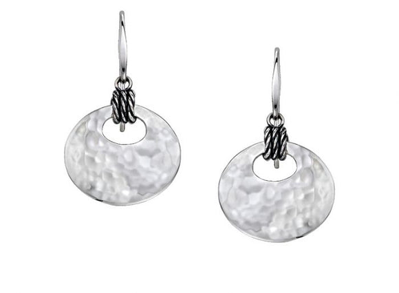 Ed Levin Knot-i-cal Sterling Silver Earrings