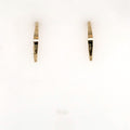 Tom Kruskal Gold Lunch Date Earrings
