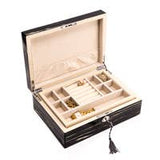 BeyBerk Lacquered Ebony Wood Jewelry Box