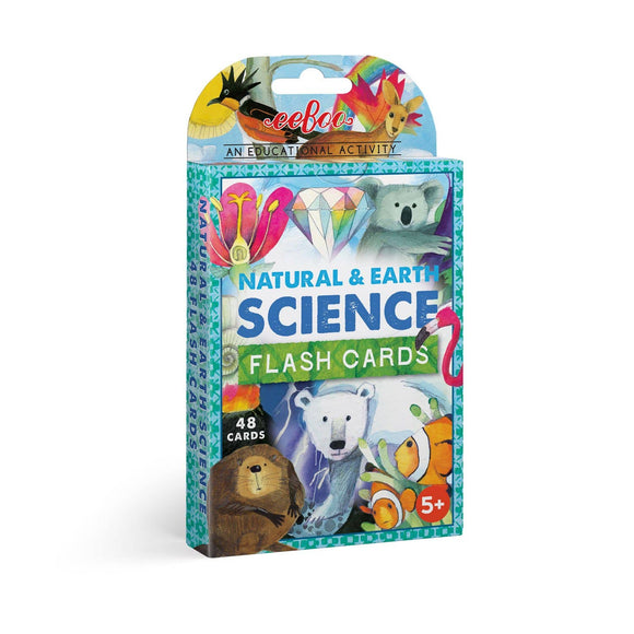Eeboo Natural & Earth Science Flash Cards