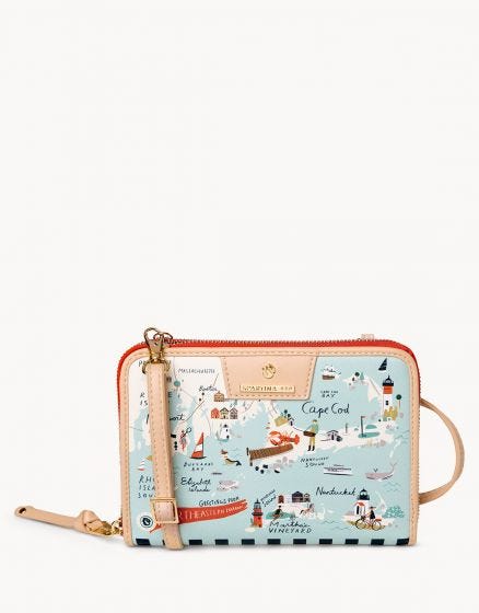 Spartina North Eastern Harbors All In One Phone Crossbody