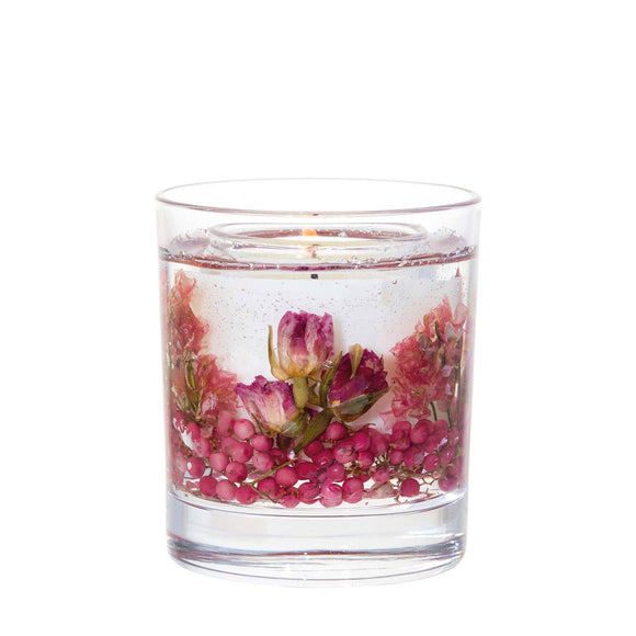 StoneGlow Elements Light  Botanical Gel Wax Candle