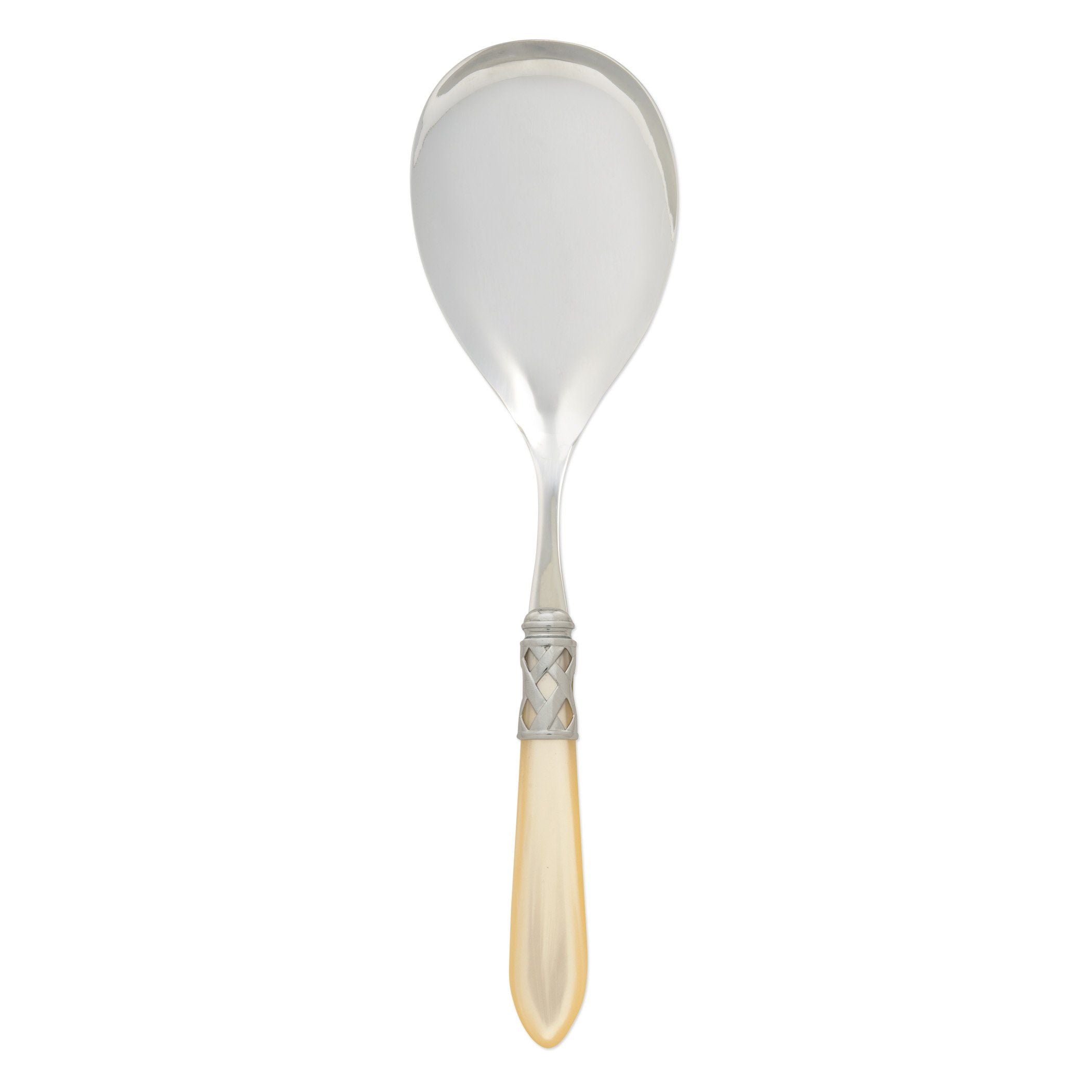 Vietri Aladdin Antique Ivory Serving Spoon