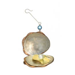 Pilgrim Imports Oyster Queen Ornament