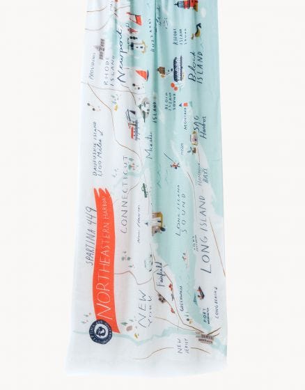 Spartina North Eastern Harbors Scarf