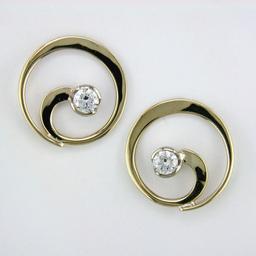 Tom Kruskal  Open Loop Earrings