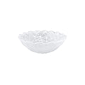 Mariposa Small White Alabaster Scallop Bowl