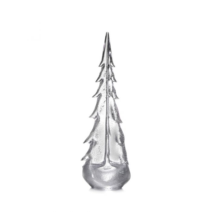 Simon Pearce 18" Silver Leaf Evergreen Tree