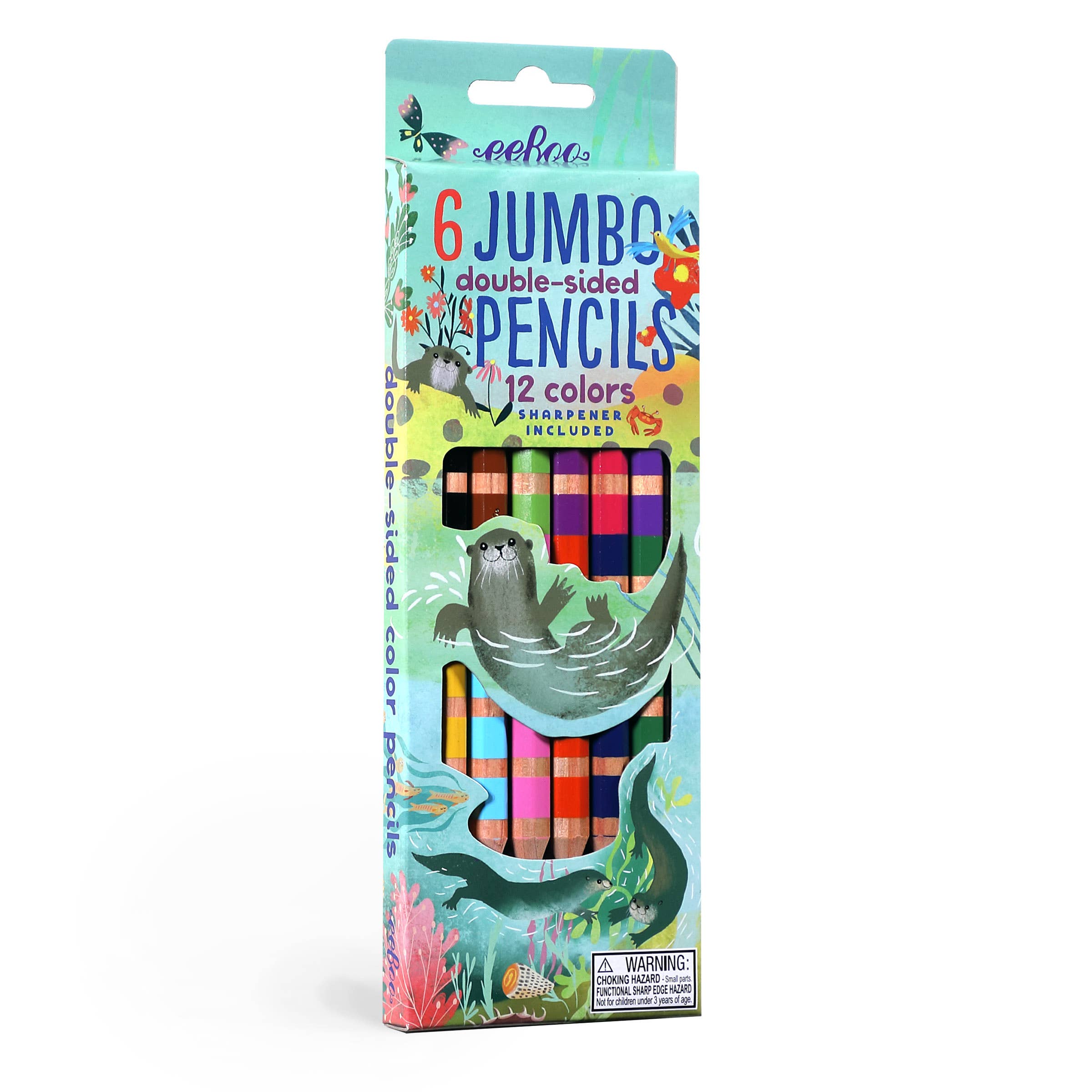 Eeboo Double sided pencils