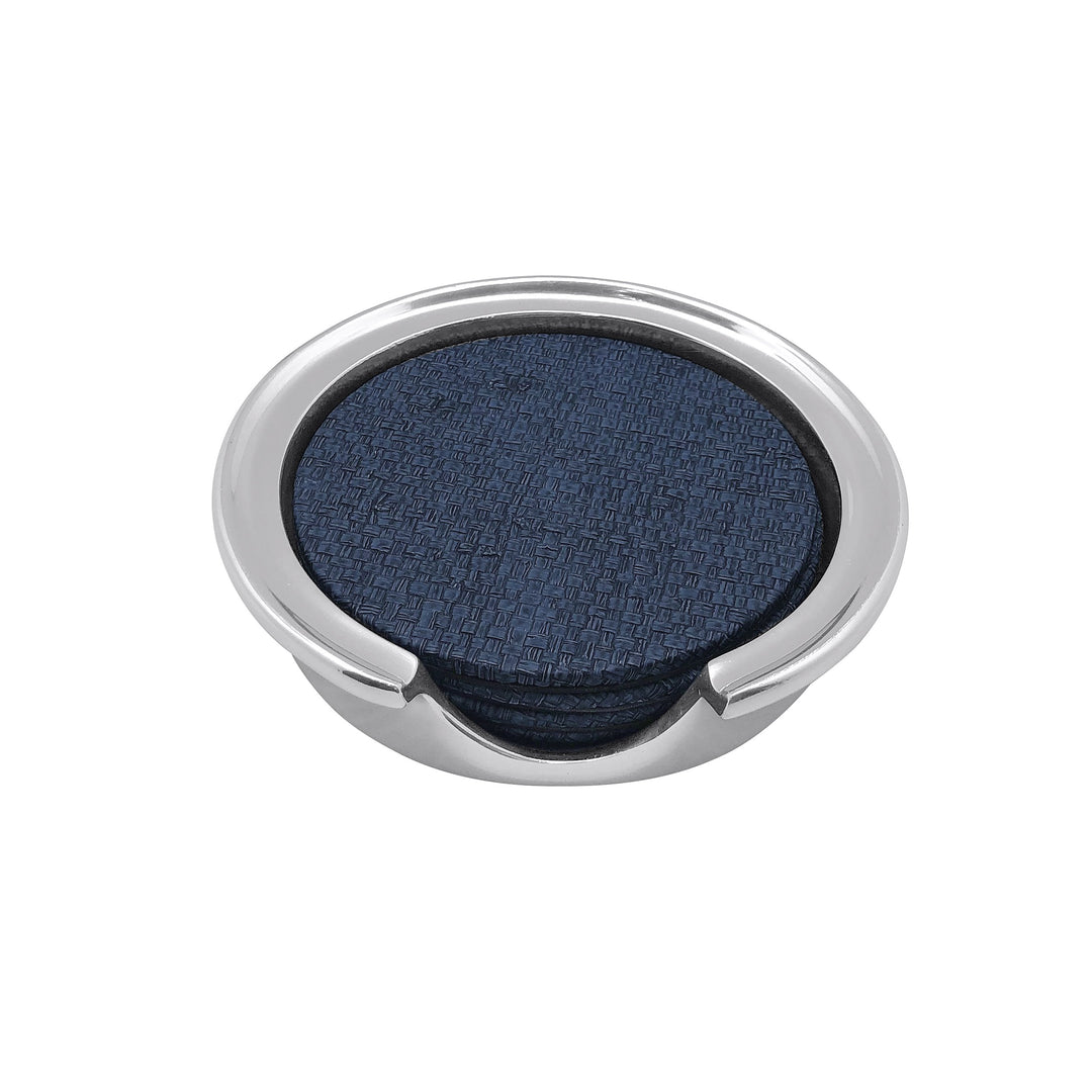 Mariposa Navy Blue Coaster Set