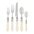 Vietri Aladdin Antique Ivory Five Piece Place Setting