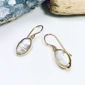 Laura J Pearl Simplicity Earrings