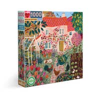 Eeboo English Cottage 1000 Piece Puzzle