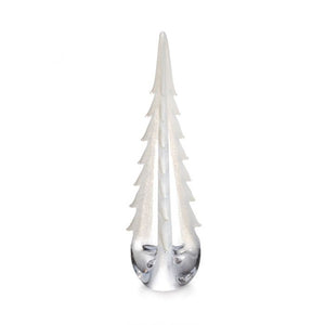 Simon Pearce 20" Snowy Branches Evergreen Tree