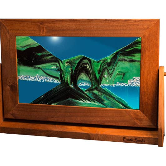 Exotic Sands Large Alderwood, Summer Turquoise