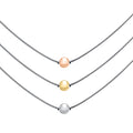 Cape Cod Necklace with Smooth Silver Ball
