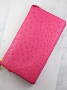 Caroline Hill Ostrich Liz Crossbody