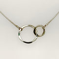 Tom Kruskal Mother & Child Sterling Silver Necklace