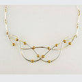 Tom Kruskal Beaded Lace Necklace