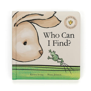 Jelly Cat "Who Can I Find?" Book