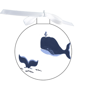 Shard Blue Whale Ornament