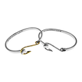 East Wind Chatham Hook Bracelet Sterling Silver/Brass