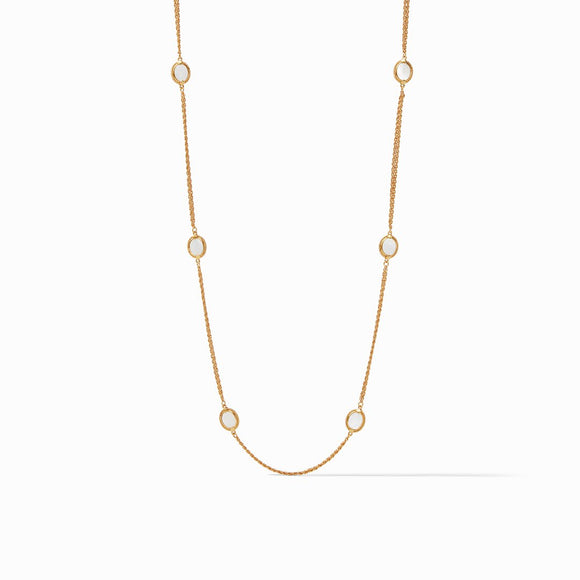 Julie Vos Calypso Station Mother of Pearl Necklace