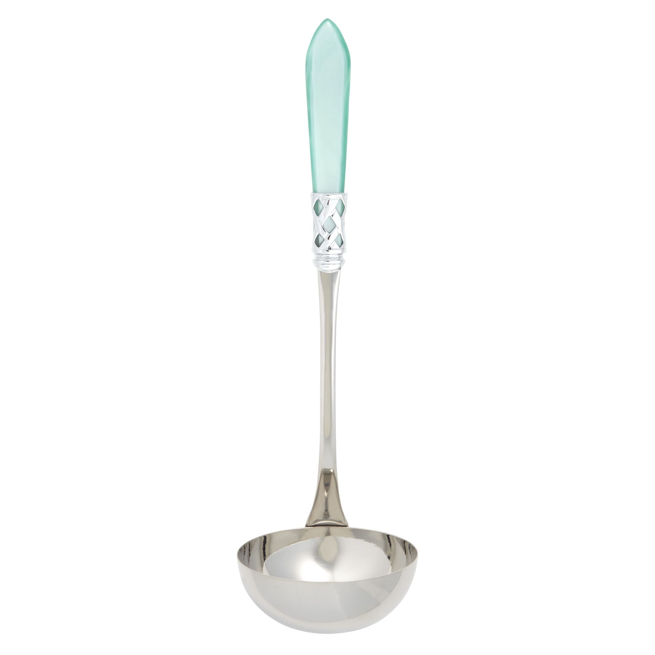 Vietri Aladdin Brilliant Aqua Soup Ladle