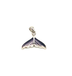 Barn Co Sterling Silver Whale Tail Pendant