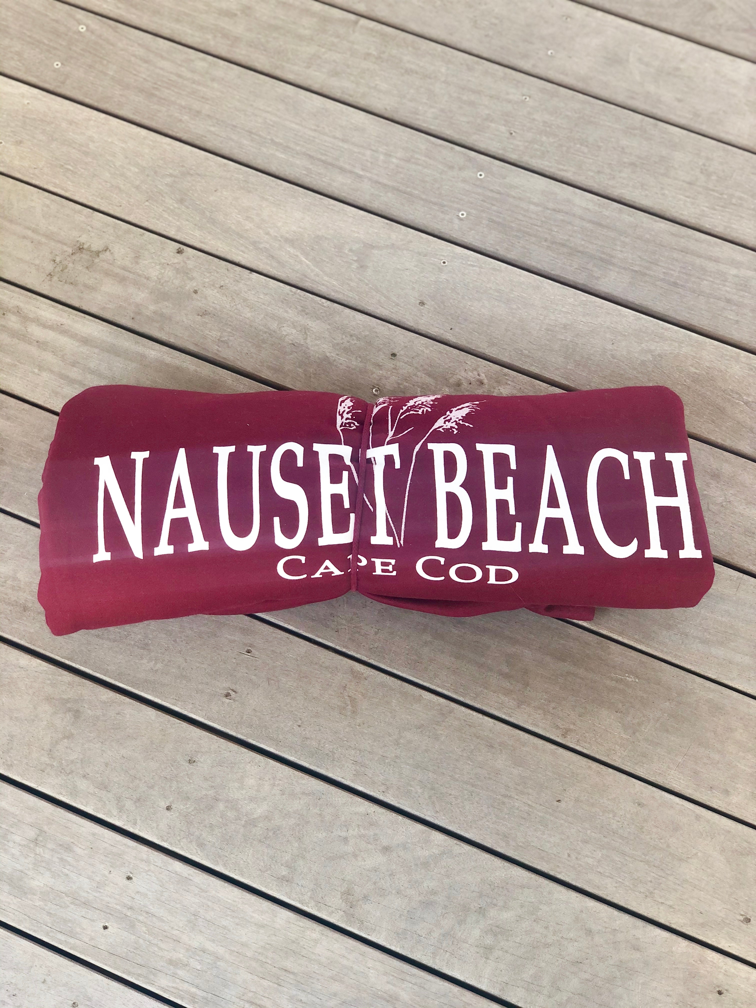 MVP Nauset Sweatshirt Blanket Maroon