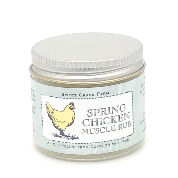 Sweet Grass Farm Spring Chicken  Muscle Rub