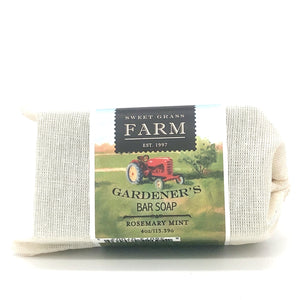 Sweet Grass Farm Gardener's Collection Handcut Bar Soap
