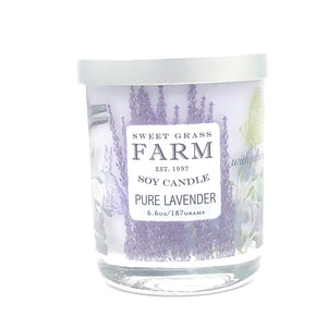 Sweet Grass Farm Meadow Collection Soy Candle Lavender