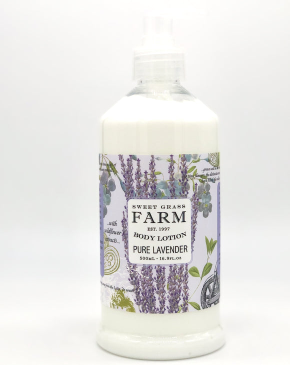 Sweet Grass Farm Meadow Collection Body Lotion Lavender