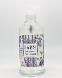 Sweet Grass Farm Meadow Collection Liquid Soap Lavender