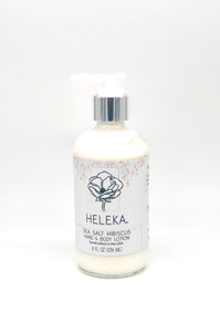 Heleka Lotion 8oz Sea Salted Hibiscus