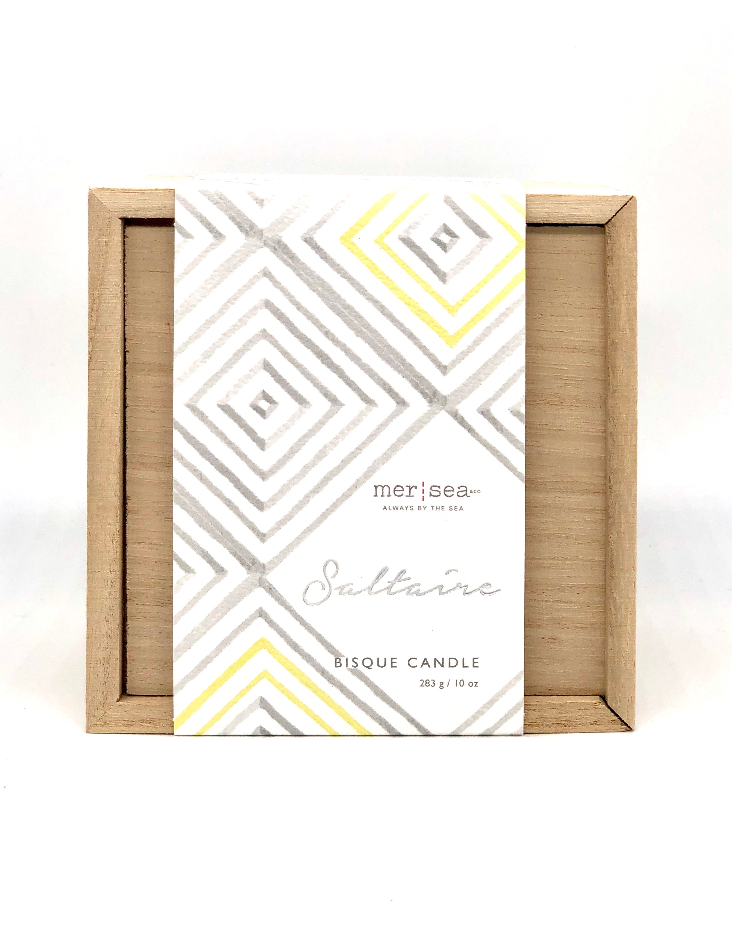 Mer Sea Saltaire Bisque Candle