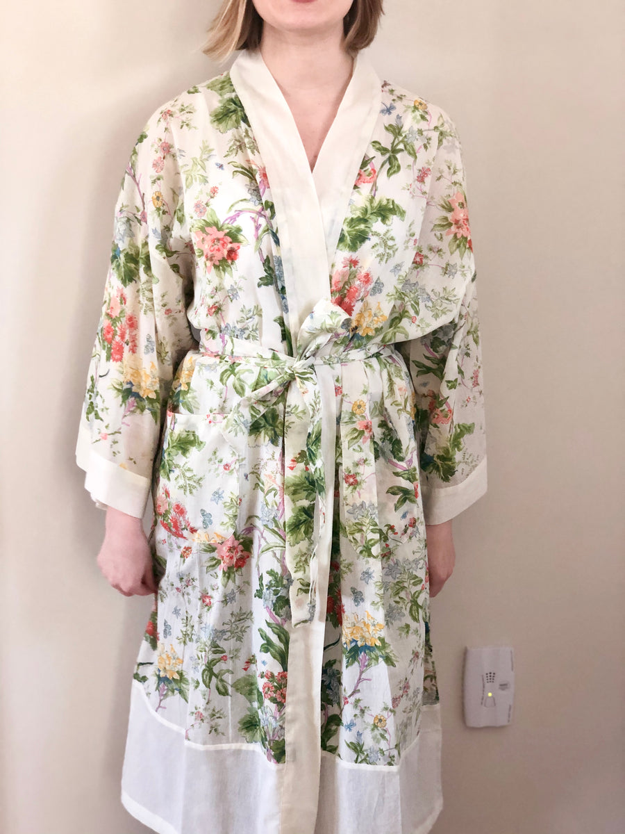 Handprint Sardinia Country Kimono – Oceana