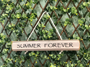 On Cape Time "Summer Forever" Rope Sign