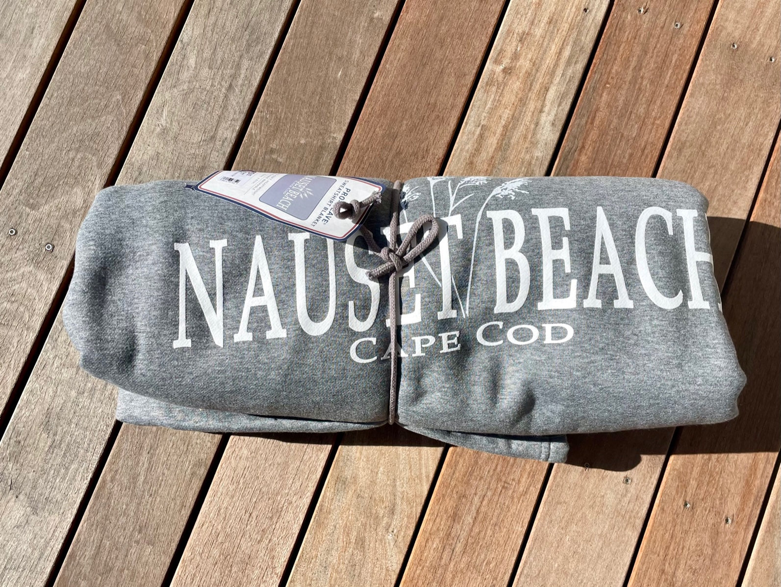 MVP Nauset Sweatshirt Blanket Gray