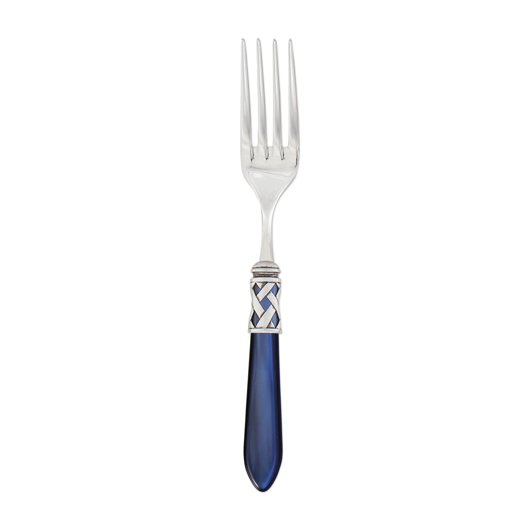 Vietri Aladdin Antique Blue Serving Fork